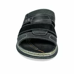 Mules NOIR CAPE MOUNTAIN CUIR -Claquettes Soldes mules noir cape mountain cuir 4