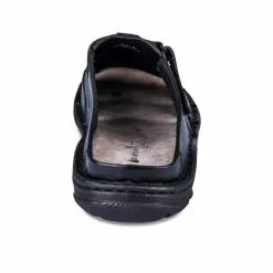 Mules NOIR CAPE MOUNTAIN CUIR -Claquettes Soldes mules noir cape mountain cuir 7