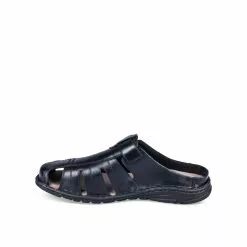 Mules NOIR CAPE MOUNTAIN CUIR -Claquettes Soldes mules noir cape mountain cuir 8