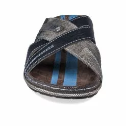 Mules NOIR DENIM SIDE -Claquettes Soldes mules noir denim side 14