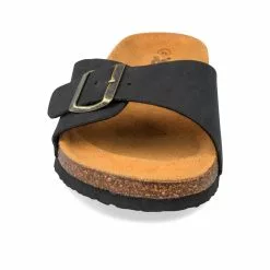 Mules NOIR DENIM SIDE -Claquettes Soldes mules noir denim side 4