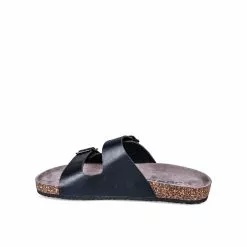 Mules NOIR DENIM SIDE -Claquettes Soldes mules noir denim side 8