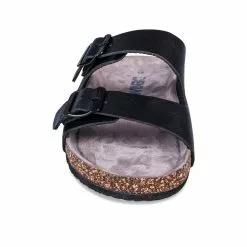 Mules NOIR DENIM SIDE -Claquettes Soldes mules noir denim side 9