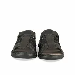 Mules NOIR MEGIS CASUAL -Claquettes Soldes mules noir megis casual 2
