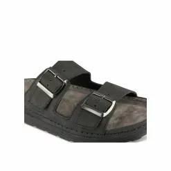 Mules NOIR MEGIS CASUAL -Claquettes Soldes mules noir megis casual 40