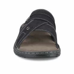 Mules NOIR MEGIS CASUAL -Claquettes Soldes mules noir megis casual 48