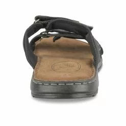 Mules NOIR MEGIS CASUAL -Claquettes Soldes mules noir megis casual 59