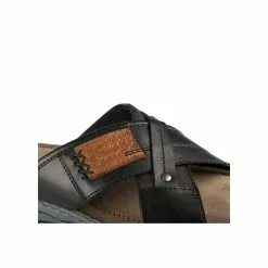 Mules NOIR MEGIS CASUAL -Claquettes Soldes mules noir megis casual 75