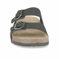 Mules NOIR MEGIS CASUAL -Claquettes Soldes mules noir megis casual 78