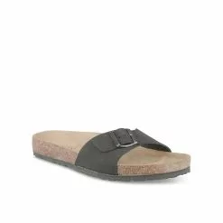 Mules NOIR MEGIS CASUAL -Claquettes Soldes mules noir megis casual 82