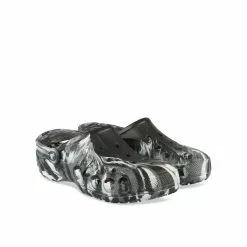 Sabots NOIR Baya Marbled CROCS -Claquettes Soldes sabots noir crocs baya marbled 1