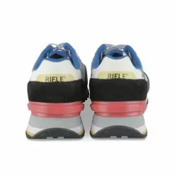 Sneakers BLEU RIFLE -Claquettes Soldes sneakers bleu rifle 3