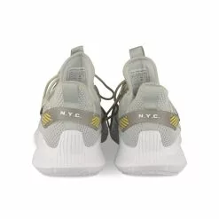 Sneakers GRIS COTTON BELT -Claquettes Soldes sneakers gris cotton belt 3