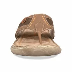 Tongs BEIGE CAPE BOARD CUIR -Claquettes Soldes tongs beige cape board cuir 15