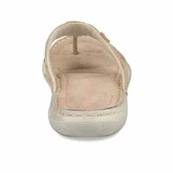 Tongs BEIGE CAPE BOARD CUIR -Claquettes Soldes tongs beige cape board cuir 2