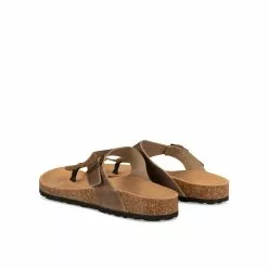 Tongs BEIGE CAPE BOARD CUIR -Claquettes Soldes tongs beige cape board cuir 7