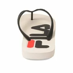 Tongs BLANC FILA -Claquettes Soldes tongs blanc fila 12