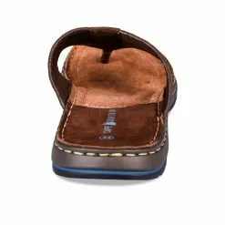 Tongs MARRON CAPE MOUNTAIN CUIR -Claquettes Soldes tongs marron cape mountain cuir 2