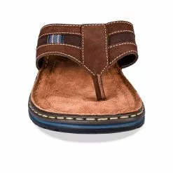 Tongs MARRON CAPE MOUNTAIN CUIR -Claquettes Soldes tongs marron cape mountain cuir 4