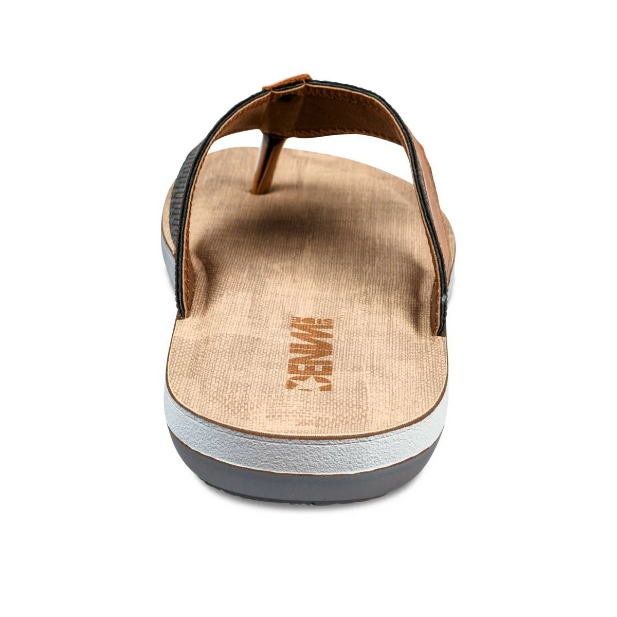 Tongs MARRON DENIM SIDE 5 Tongs MARRON DENIM SIDE – Image 3