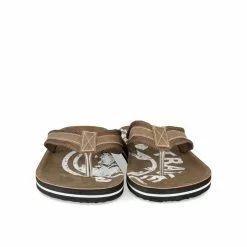 Tongs MARRON FREECODER -Claquettes Soldes tongs marron freecoder 7