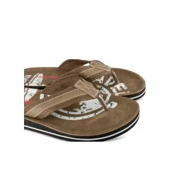 Tongs MARRON FREECODER -Claquettes Soldes tongs marron freecoder 9