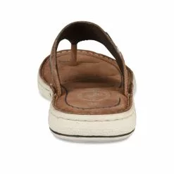 Tongs MARRON MEGIS CASUAL -Claquettes Soldes tongs marron megis casual 13