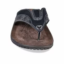 Tongs NOIR CAPE MOUNTAIN -Claquettes Soldes tongs noir cape mountain 4