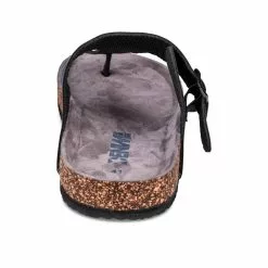 Tongs NOIR DENIM SIDE -Claquettes Soldes tongs noir denim side 2