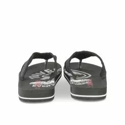 Tongs NOIR DENIM SIDE -Claquettes Soldes tongs noir denim side 38