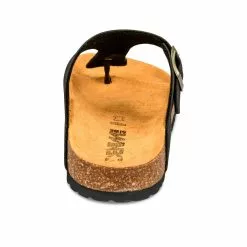 Tongs NOIR DENIM SIDE -Claquettes Soldes tongs noir denim side 42