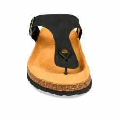 Tongs NOIR DENIM SIDE -Claquettes Soldes tongs noir denim side 44