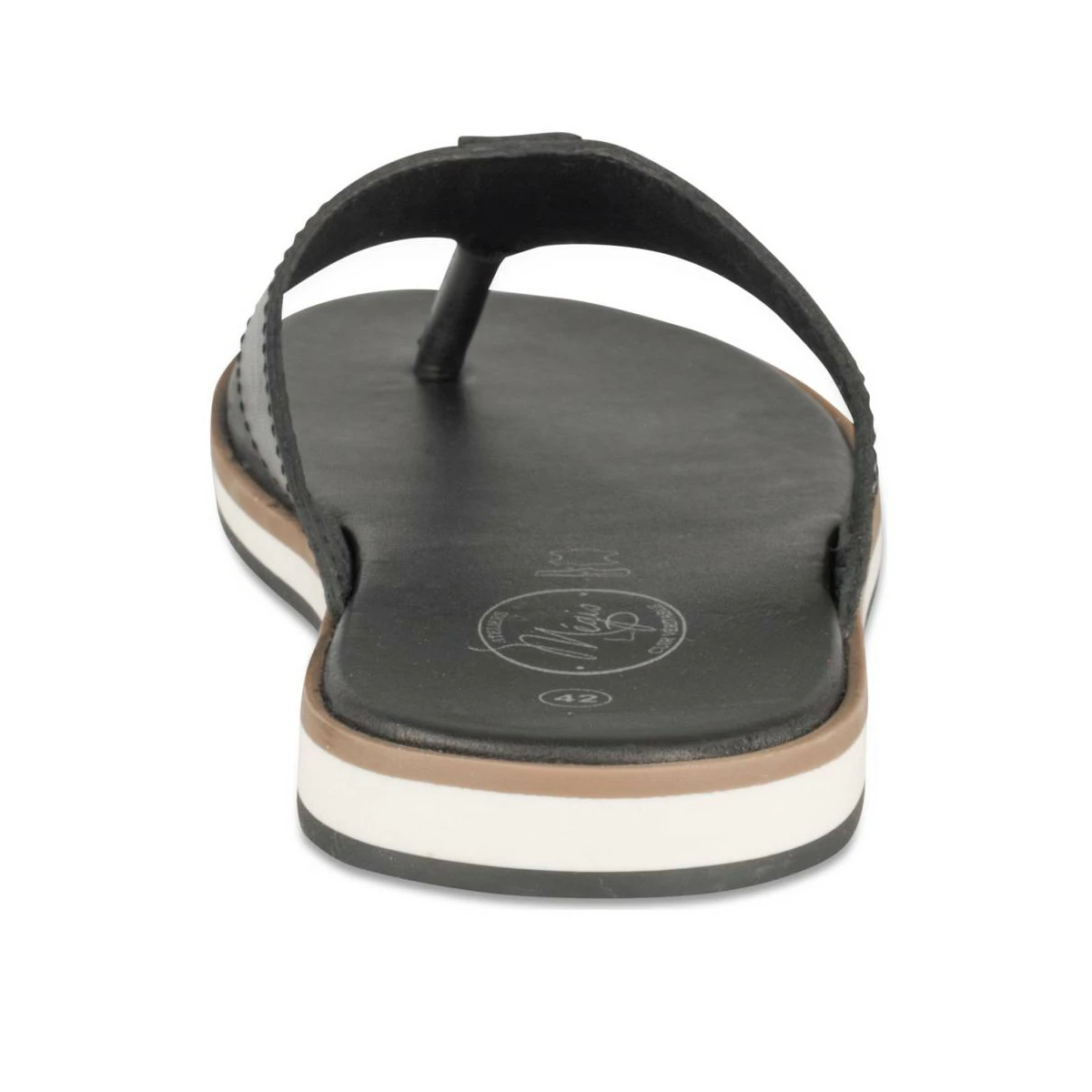 Tongs NOIR MEGIS CASUAL 6 Tongs NOIR MEGIS CASUAL – Image 4