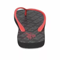 Tongs NOIR U.S. POLO ASSN. -Claquettes Soldes tongs noir u s polo assn 1 2