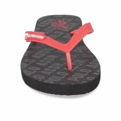 Tongs NOIR U.S. POLO ASSN. -Claquettes Soldes tongs noir u s polo assn 1 4