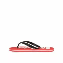 Tongs ROUGE LEE COOPER -Claquettes Soldes tongs rouge lee cooper 3