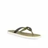 Tongs VERT DENIM SIDE -Claquettes Soldes tongs vert denim side