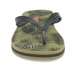 Tongs VERT DENIM SIDE -Claquettes Soldes tongs vert denim side 9